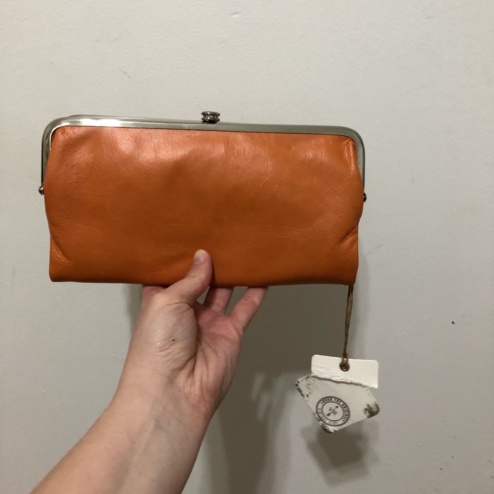 Leather Hobo Wallet